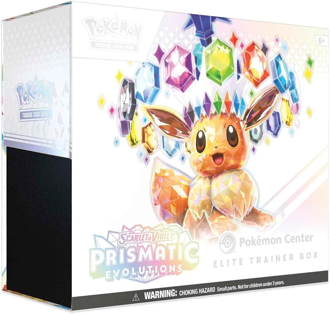 Pokémon Prismatic Evolutions Pokémon Center Elite Trainer Box
