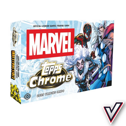 2025 Topps Chrome Marvel Comics hobby box 1 box sealed