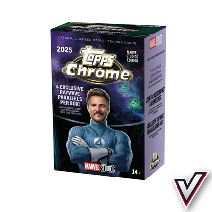 2025 Topps Marvel Studios Chrome® Value Box (Blaster) for sale
