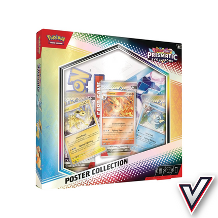 Pokémon SV8.5 Prismatic Evolutions Poster Collection sealed box quantity 1