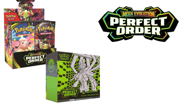 Pre-Order Mega Evolution Perfect Order ETBs & Booster Boxes Online In New Jersey