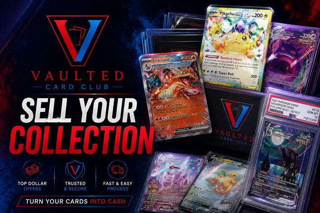 Sell Your Collection at Vaulted Card Club