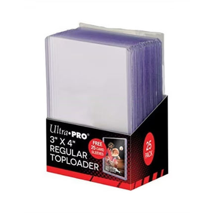 Ultra PRO Regular Top Loaders – 25 Count Pack