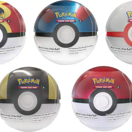 Pokémon Poké Ball Tin Q4 2025 – Styles May Vary