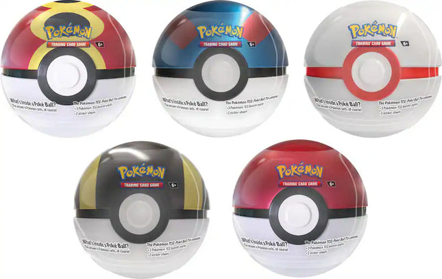 Pokémon Poké Ball Tin Q4 2025 – Styles May Vary