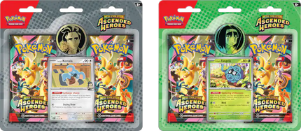 Pokémon Mega Evolution Ascended Heroes 2-Pack Blister – Styles May Vary
