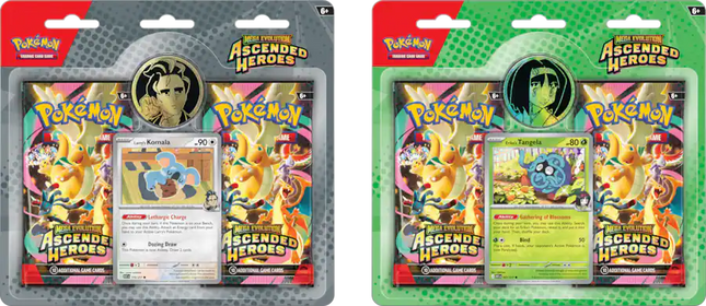 Pokémon Mega Evolution Ascended Heroes 2-Pack Blister – Styles May Vary