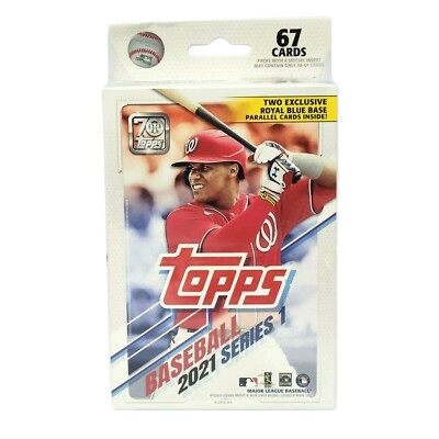 2021 Topps Series 1 Baseball Hanger Box – Blue Parallels